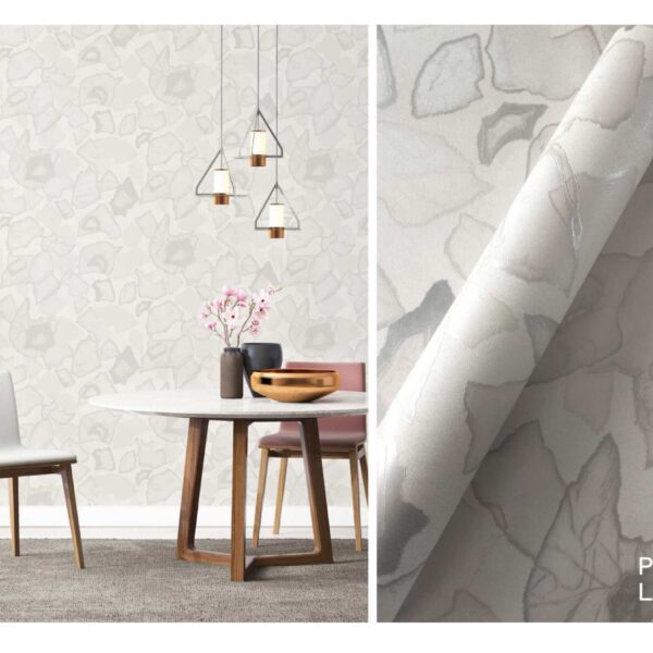 LOOKS Luxurious Wallcovering Wallpaper For Wall Living Room PVC Coated Washable Wallpaper Bedroom Wallpaper Kacper Wallpaper Geometric cream wallpaper PATTERN NO- RD000522