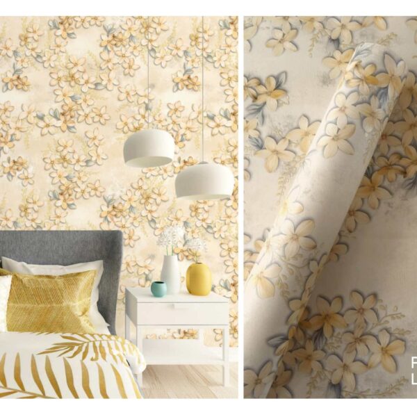 LOOKS Luxurious Wallcovering Wallpaper For Wall Living Room PVC Coated Washable Wallpaper Bedroom Wallpaper Kacper Wallpaper PATTERN NO- RD000565