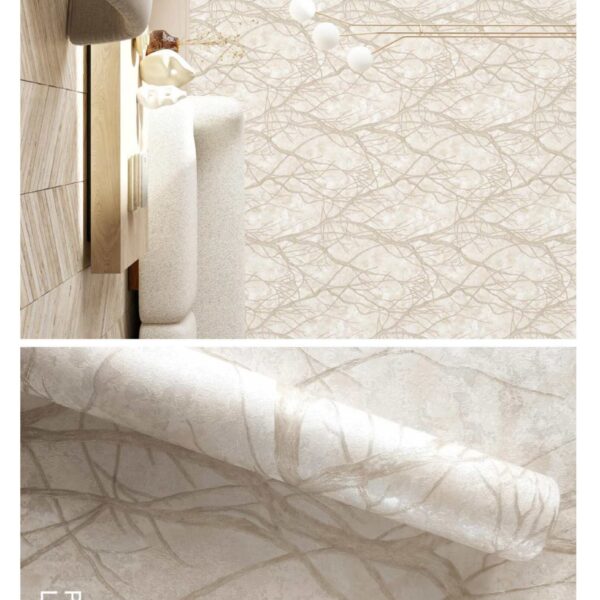 LOOKS Luxurious Wallcovering Wallpaper For Wall Living Room PVC Coated Washable Wallpaper Bedroom Wallpaper Kacper Wallpaper 3D Texture Goldern colour Wallpaper PATTERN NO - RD000548