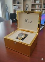 kacper Men Women's and Analog Watch For Gift Colour Golden Under Rupees 999