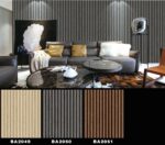 Miraz Wallpaper For Wall 3D- Wallpaper  Living Room Bed Room Wallpaper wooden strap Design Rose Gold  Colour Wallpaper Roll Size 53cmx950cm=55square Ft In 1roll Under 749 Per Roll Pattern No-BA2049 - Image 3