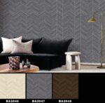 Miraz Wallpaper For Wall 3D- Wallpaper  Living Room Bed Room Wallpaper Marble  Design Rose Gold  Colour Wallpaper Roll Size 53cmx950cm=55square Ft In 1roll Under 749 Per Roll Pattern No-BA2046 - Image 3