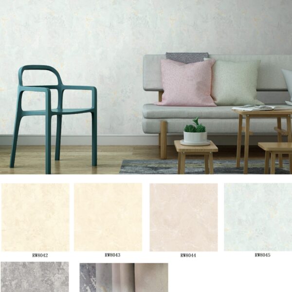 Radiance Wallpaper For Wall Living Room PVC Washable Wallpaper Bedroom Wallpaper Kacper Wallpaper Plane Texture Grey Wallpaper PATTERN NO-RW8045