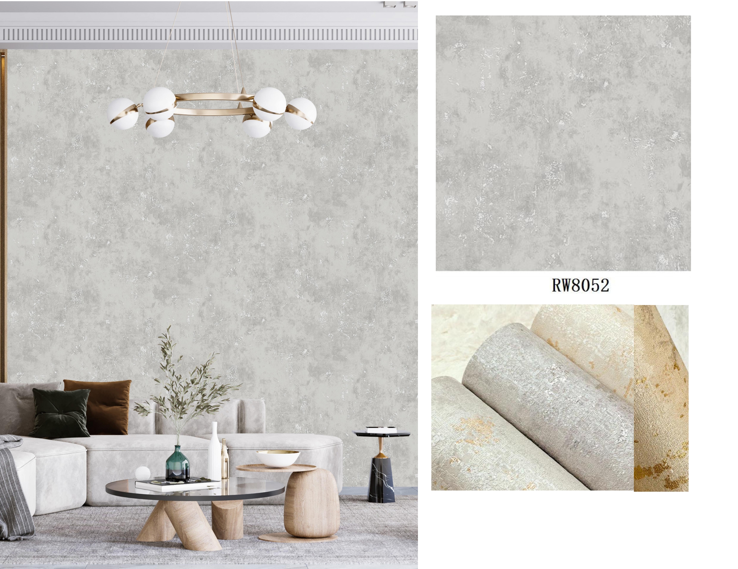 radiance wallpaper for wall kacper wallpaper (31) Radiance Wallpaper For Wall Living Room PVC Washable Wallpaper Bedroom Wallpaper Kacper Wallpaper Grey Plane Texture Wallpaper PATTERN NO-RW8052 - Image 1
