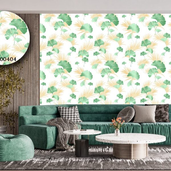 Silk premium Wallpaper For Wall Living Room PVC Coated Washable Wallpaper Bedroom Wallpaper Kacper Wallpaper Floral Goldern Wallpaper PATTERN NO - SL000404