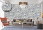 Silk premium Wallpaper For Wall Living Room PVC Coated Washable Wallpaper Bedroom Wallpaper Kacper Wallpaper Grey Marble Wallpaper PATTERN NO - SL000440