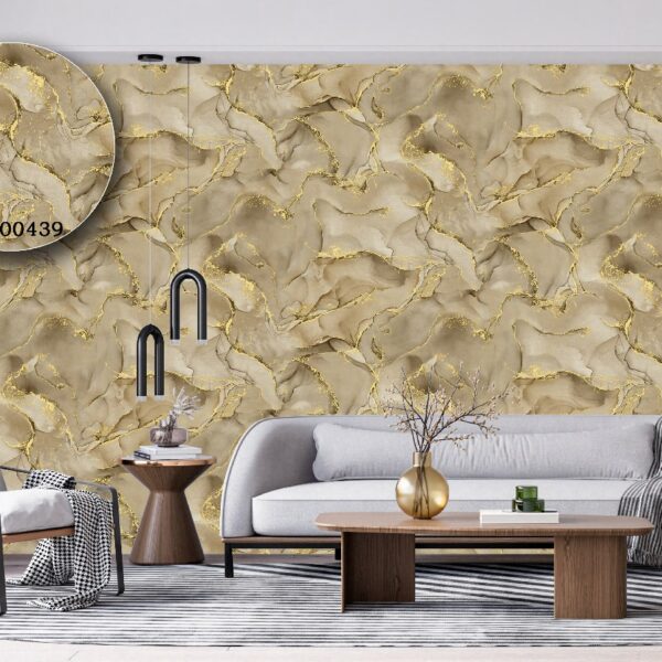 Silk premium Wallpaper For Wall Living Room PVC Coated Washable Wallpaper Bedroom Wallpaper Kacper Wallpaper Marble Stone Brown Wallpaper PATTERN NO - SL000439