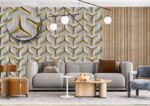 Silk premium Wallpaper For Wall Living Room PVC Coated Washable Wallpaper Bedroom Wallpaper Kacper Wallpaper 3D Grey wallpaper PATTERN NO - SL000417