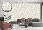 Silk premium Wallpaper For Wall Living Room PVC Coated Washable Wallpaper Bedroom Wallpaper Kacper Wallpaper Geometrical Grey wallpaper PATTERN NO - SL000447