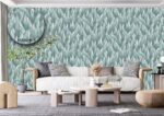 Silk premium Wallpaper For Wall Living Room PVC Coated Washable Wallpaper Bedroom Wallpaper Kacper Wallpaper 3D Sky Blue wallpaper PATTERN NO - SL000407