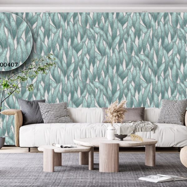 Silk premium Wallpaper For Wall Living Room PVC Coated Washable Wallpaper Bedroom Wallpaper Kacper Wallpaper 3D Sky Blue wallpaper PATTERN NO - SL000407