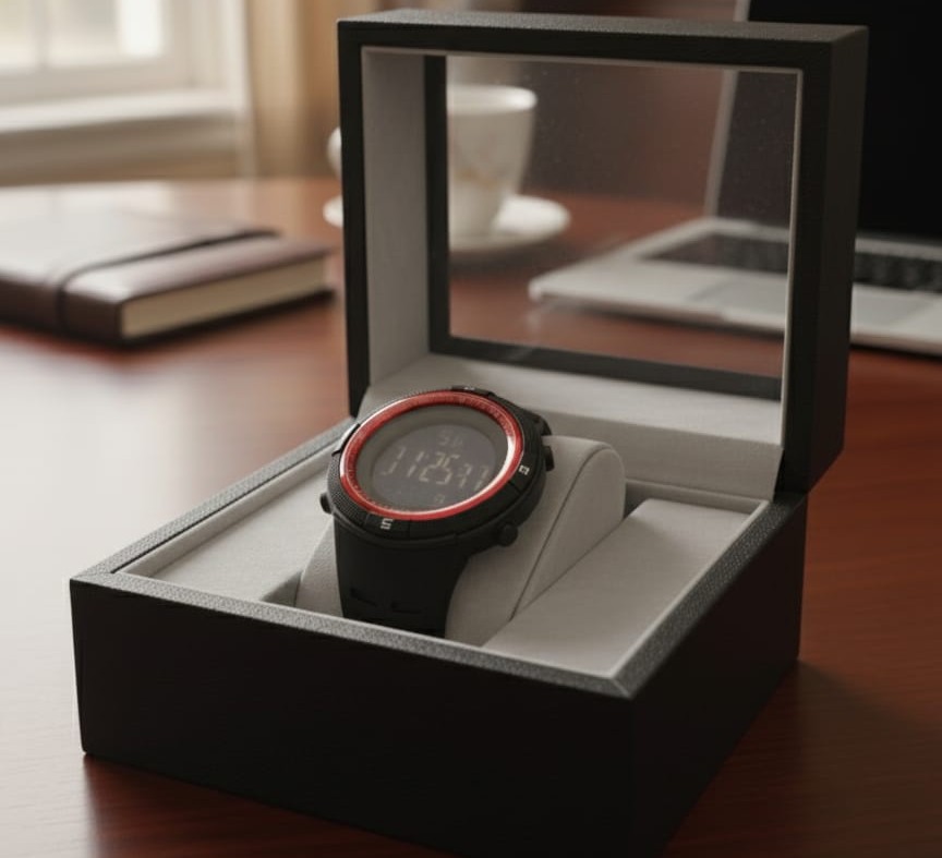 watche for men and women (4) kacper Men Women's and Analog Watch For Gift Colour black Under Rupees 599 - Image 1