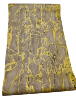 Wallpaper For Wall Living Room PVC Coated Washable Wallpaper Bedroom Wallpaper Kacper Wallpaper Golden Colour Under Rupees 350/- - Image 2