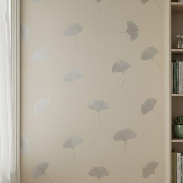 Wallpaper For Wall Living Room PVC Coated Washable Wallpaper Bedroom Wallpaper Kacper Wallpaper Grey Colour Under Rupees 350/-