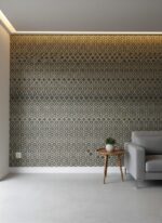 Wallpaper For Wall Living Room PVC Coated Washable Wallpaper Bedroom Wallpaper Kacper Wallpaper Grey Colour Under Rupees 350/-