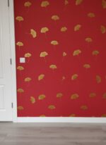 Wallpaper For Wall Living Room PVC Coated Washable Wallpaper Bedroom Wallpaper Kacper Wallpaper Red Colour Under Rupees 350/-