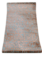 Wallpaper For Wall Living Room PVC Coated Washable Wallpaper Bedroom Wallpaper Kacper Wallpaper Rose Gold Colour Under Rupees 350/- - Image 2