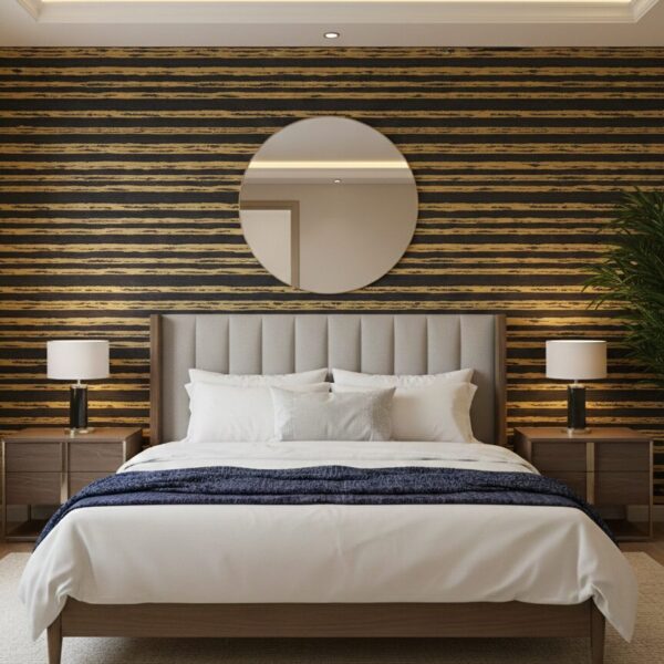 Wallpaper For Wall Living Room PVC Coated Washable Wallpaper Bedroom Wallpaper Kacper Wallpaper Black Colour Under Rupees 350/-