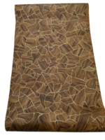 Wallpaper For Wall Living Room PVC Coated Washable Wallpaper Bedroom Wallpaper Kacper Wallpaper Golden and Brown Colour Under Rupees 350/- - Image 2