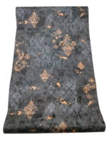 Wallpaper For Wall Living Room PVC Coated Washable Wallpaper Bedroom Wallpaper Kacper Wallpaper Black Colour Under Rupees 350/- - Image 2