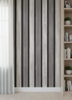 Wallpaper For Wall Living Room PVC Coated Washable Wallpaper Bedroom Wallpaper Kacper Wallpaper Grey Colour Under Rupees 350/-