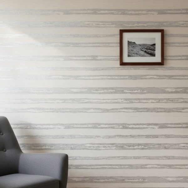 Wallpaper For Wall Living Room PVC Coated Washable Wallpaper Bedroom Wallpaper Kacper Wallpaper Grey Colour Under Rupees 350/-