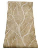 Wallpaper For Wall Living Room PVC Coated Washable Wallpaper Bedroom Wallpaper Kacper Wallpaper Golden Colour Under Rupees 350/- - Image 2