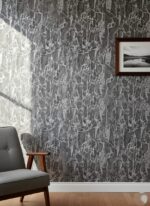 Wallpaper For Wall Living Room PVC Coated Washable Wallpaper Bedroom Wallpaper Kacper Wallpaper Grey Colour Under Rupees 350/-