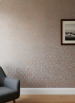 Wallpaper For Wall Living Room PVC Coated Washable Wallpaper Bedroom Wallpaper Kacper Wallpaper Rose Gold Colour Under Rupees 350/-