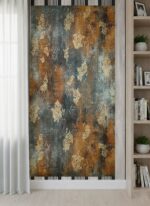 Wallpaper For Wall Living Room PVC Coated Washable Wallpaper Bedroom Wallpaper Kacper Wallpaper Multi Colour Under Rupees 350/-