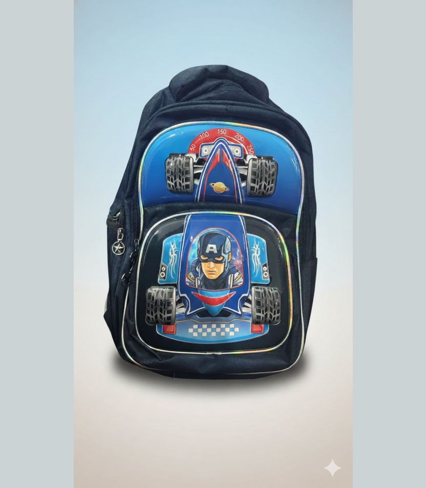 Untitled-3 Kacper Bag Children's School Bag PVC Backpack Kids Cartoon Animal Multi-Purpose Bag for Toddlers Kids Preschool Backpacks - Image 1