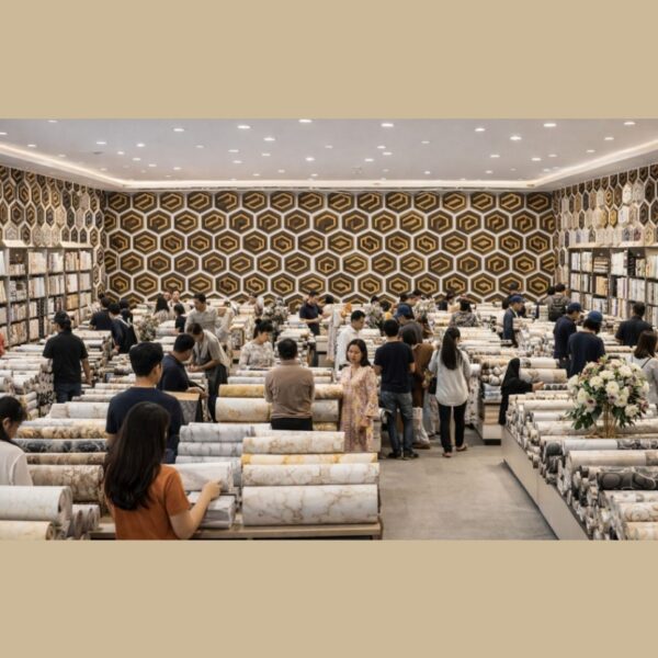 Wallpaper For Wall Living Room PVC Coated Washable Wallpaper Bedroom Wallpaper Kacper Wallpaper Brown Colour Under Rupees 350/-