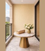 Wallpaper For Wall Living Room PVC Coated Washable Wallpaper Bedroom Wallpaper Kacper Wallpaper Cream Colour Under Rupees 350/-