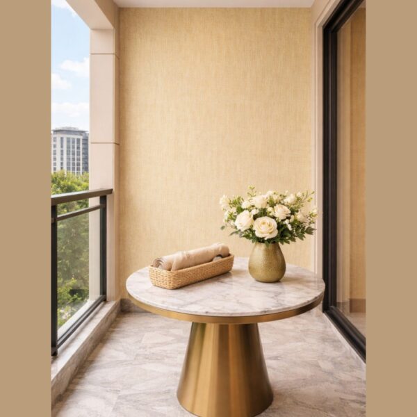 Wallpaper For Wall Living Room PVC Coated Washable Wallpaper Bedroom Wallpaper Kacper Wallpaper Cream Colour Under Rupees 350/-