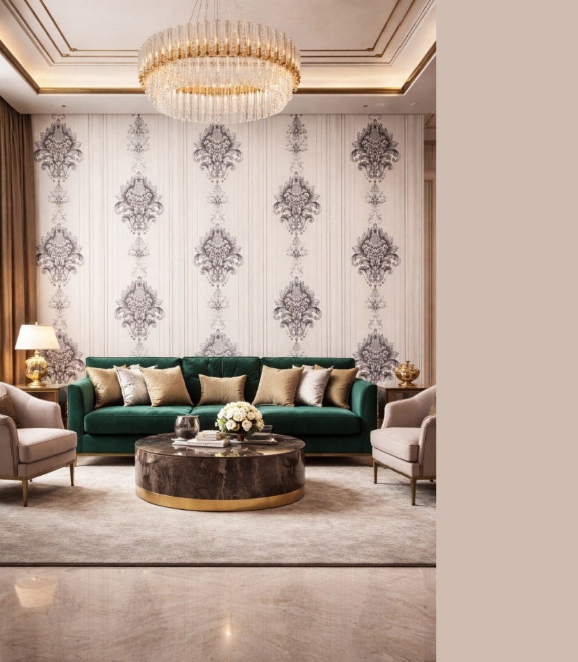 WALLPAPER FOR WALL (17) Wallpaper For Wall Living Room PVC Coated Washable Wallpaper Bedroom Wallpaper Kacper Wallpaper Grey Colour Under Rupees 350/- - Image 1