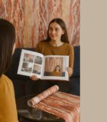 Wallpaper For Wall Living Room PVC Coated Washable Wallpaper Bedroom Wallpaper Kacper Wallpaper Brown Colour Under Rupees 350/-