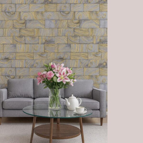 Wallpaper For Wall Living Room PVC Coated Washable Wallpaper Bedroom Wallpaper Kacper Wallpaper Grey Colour Under Rupees 350/-