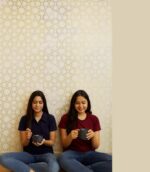 Wallpaper For Wall Living Room PVC Coated Washable Wallpaper Bedroom Wallpaper Kacper Wallpaper Golden Colour Under Rupees 350/-