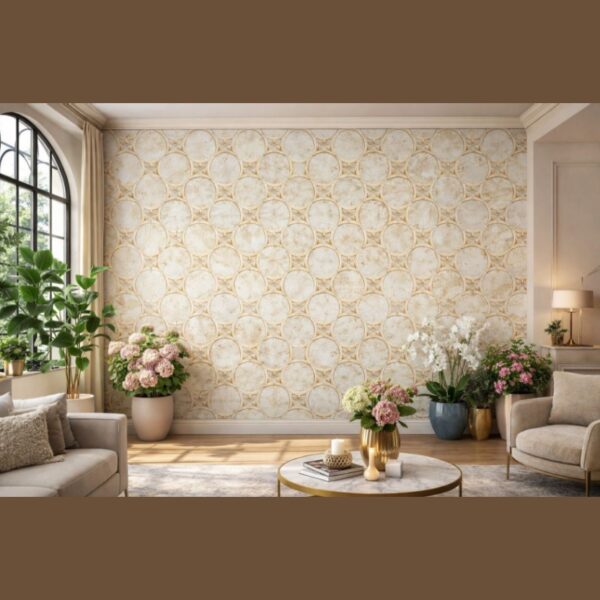 Wallpaper For Wall Living Room PVC Coated Washable Wallpaper Bedroom Wallpaper Kacper Wallpaper Golden Colour Under Rupees 350/-