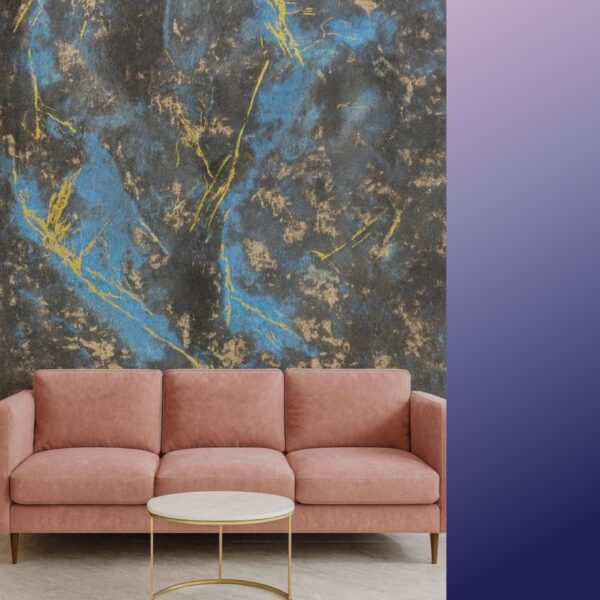 Wallpaper For Wall Living Room PVC Coated Washable Wallpaper Bedroom Wallpaper Kacper Wallpaper Multi Blue Colour Under Rupees 350/-