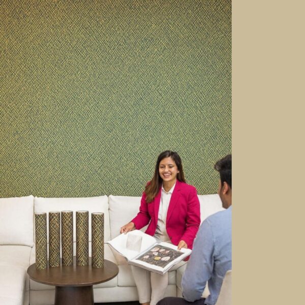 Wallpaper For Wall Living Room PVC Coated Washable Wallpaper Bedroom Wallpaper Kacper Wallpaper Green Colour Under Rupees 350/-