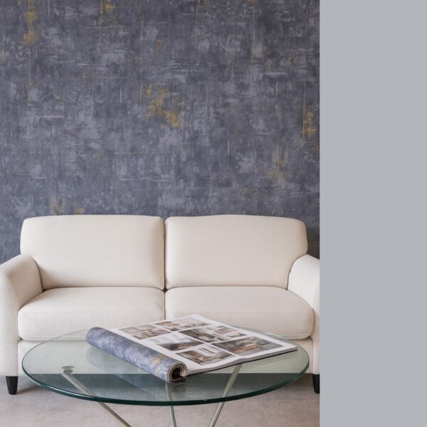 Wallpaper For Wall Living Room PVC Coated Washable Wallpaper Bedroom Wallpaper Kacper Wallpaper Grey Colour Under Rupees 350/-